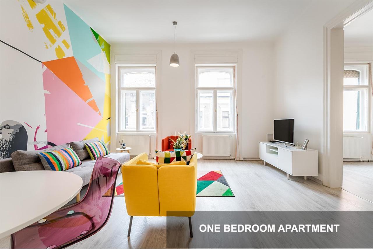 Bpr Art Of Rainbow Apartments Budapest Eksteriør bilde
